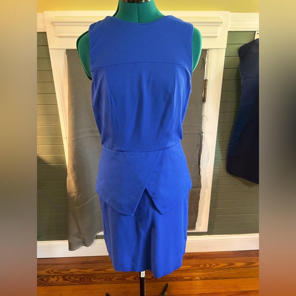 LAST CHANCE TIBI Blue Sleeveless Dress size 6